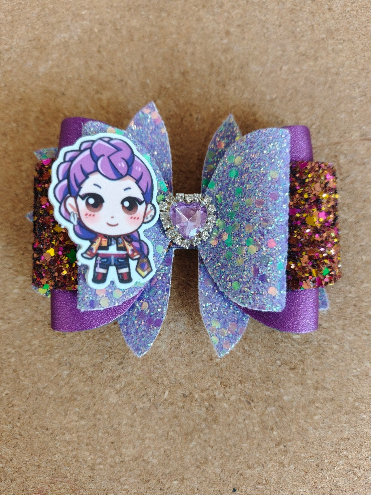 k pop demon hunters xxl 10cm haarstrik alligator clip, Ophalen of Verzenden, Nieuw