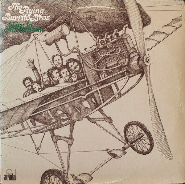 lp,The Flying Burrito Bros – Live In Amsterdam, Ophalen of Verzenden, Zo goed als nieuw, 12 inch, Poprock