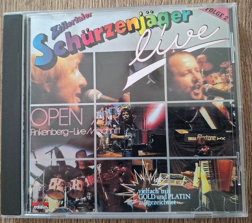 CD Zillertaler Schurzenjager open air Finkenberg deel 2, Cd's en Dvd's, Ophalen, Gebruikt