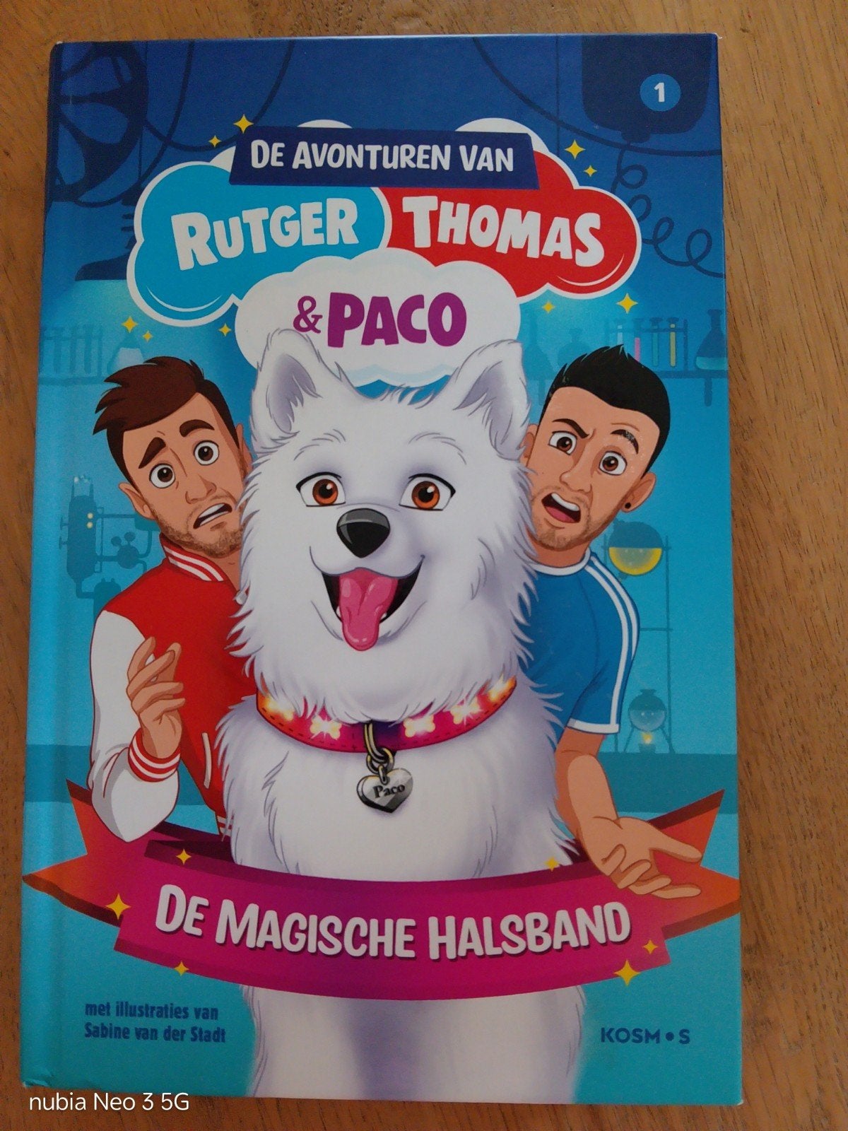 Rutger Vink - De magische halsband, Boeken, Rutger Vink; Thomas van Grinsven, Fictie algemeen, Ophalen of Verzenden, Zo goed als nieuw