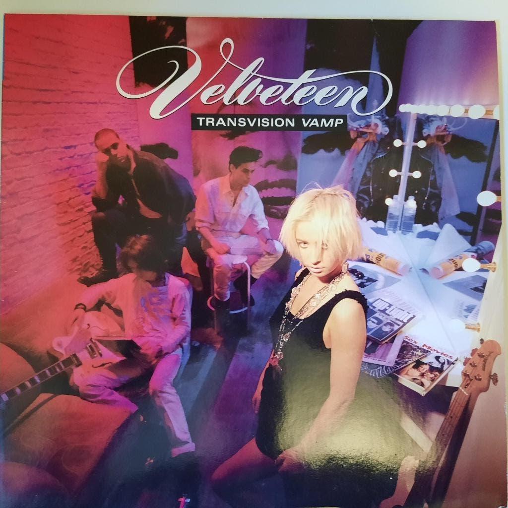 LP "Velveteen" - Transvision Vamp, Ophalen of Verzenden, Zo goed als nieuw, Inclusief binnenhoes, 12 inch