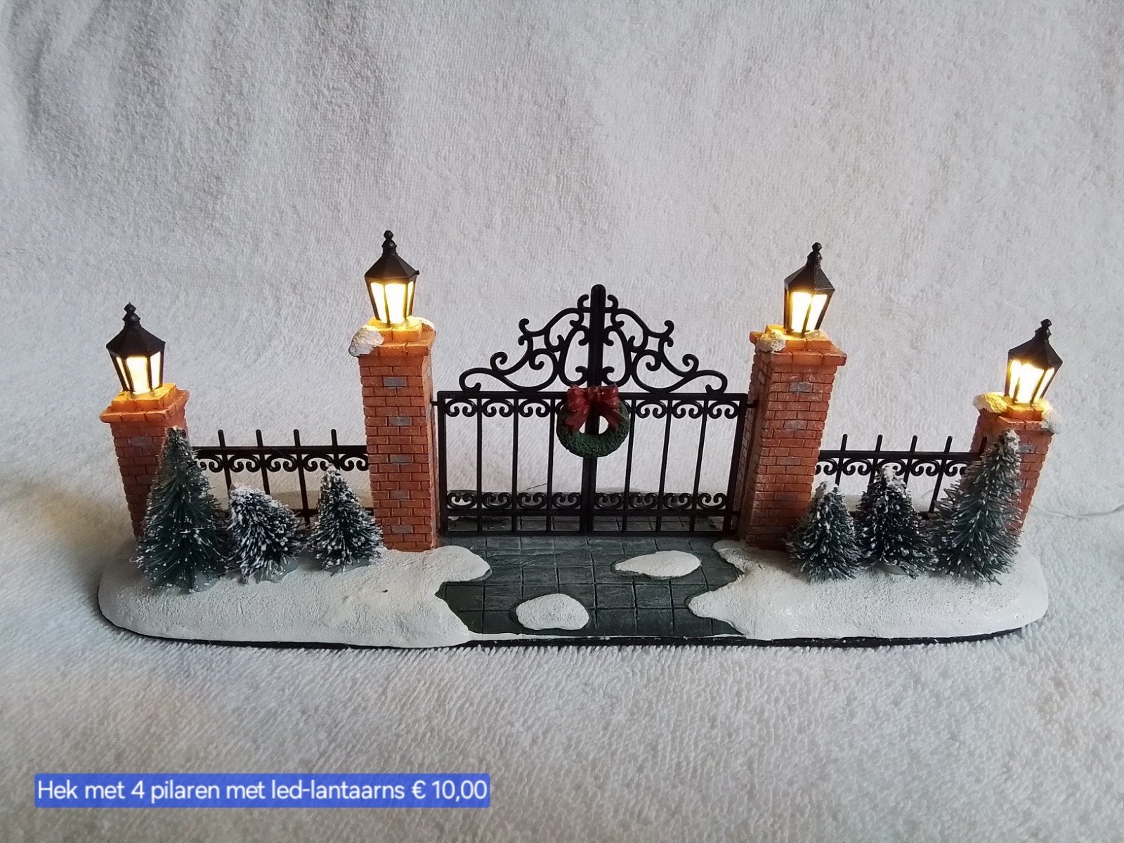 Diverse Kerstdorp accessoires, Diversen, Kerst, Ophalen, Zo goed als nieuw
