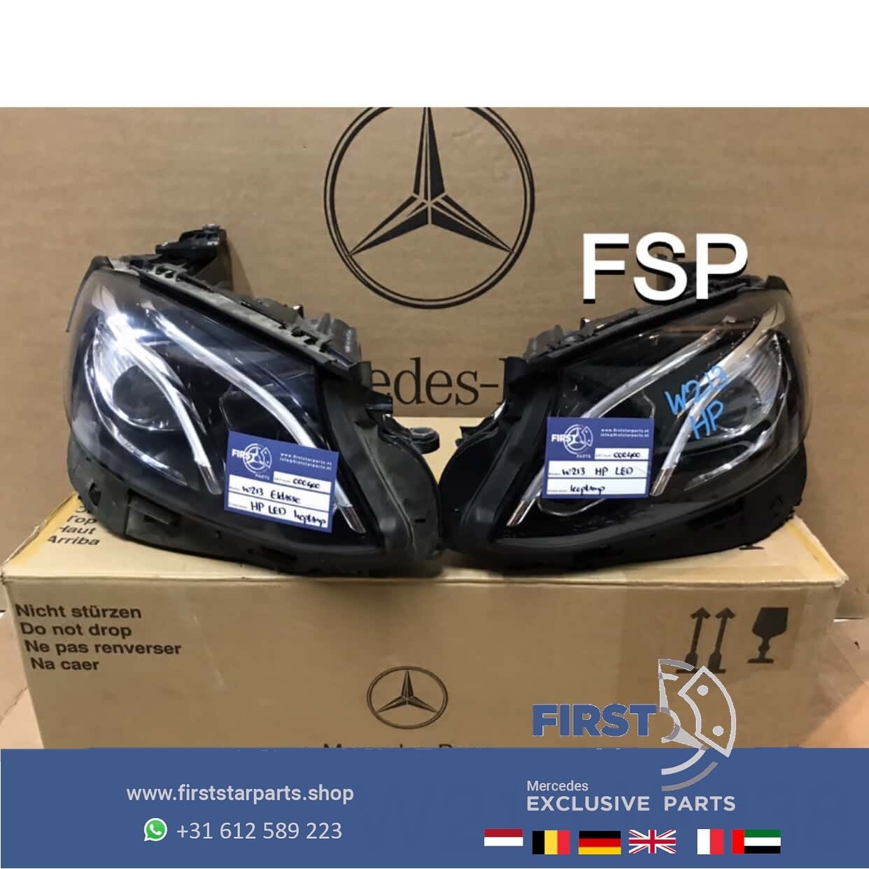 W213 W238 E Klasse LED High Performance KOPLAMP SET LINKS RE, Auto-onderdelen, Gebruikt, -, Ophalen of Verzenden, -