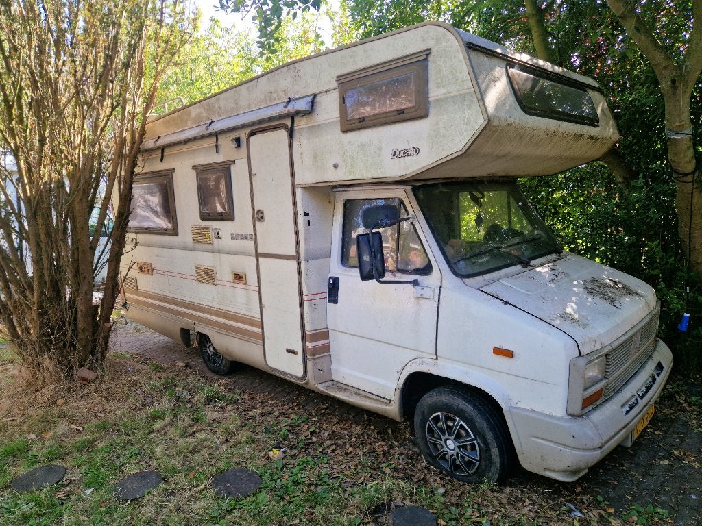 Fiat ducato 280 maxi alkoof., Fiat, Particulier, Dethleffs, Half-integraal
