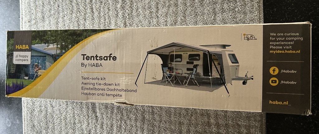 Stormband voor luifel/voortent, Ophalen of Verzenden, Zo goed als nieuw