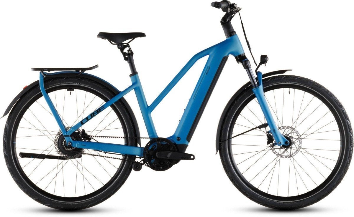 CUBE KATH HYB COMF PRO 800 Mixed AZURE/BLACK T54 54cm, Ophalen, -, -, Nieuw