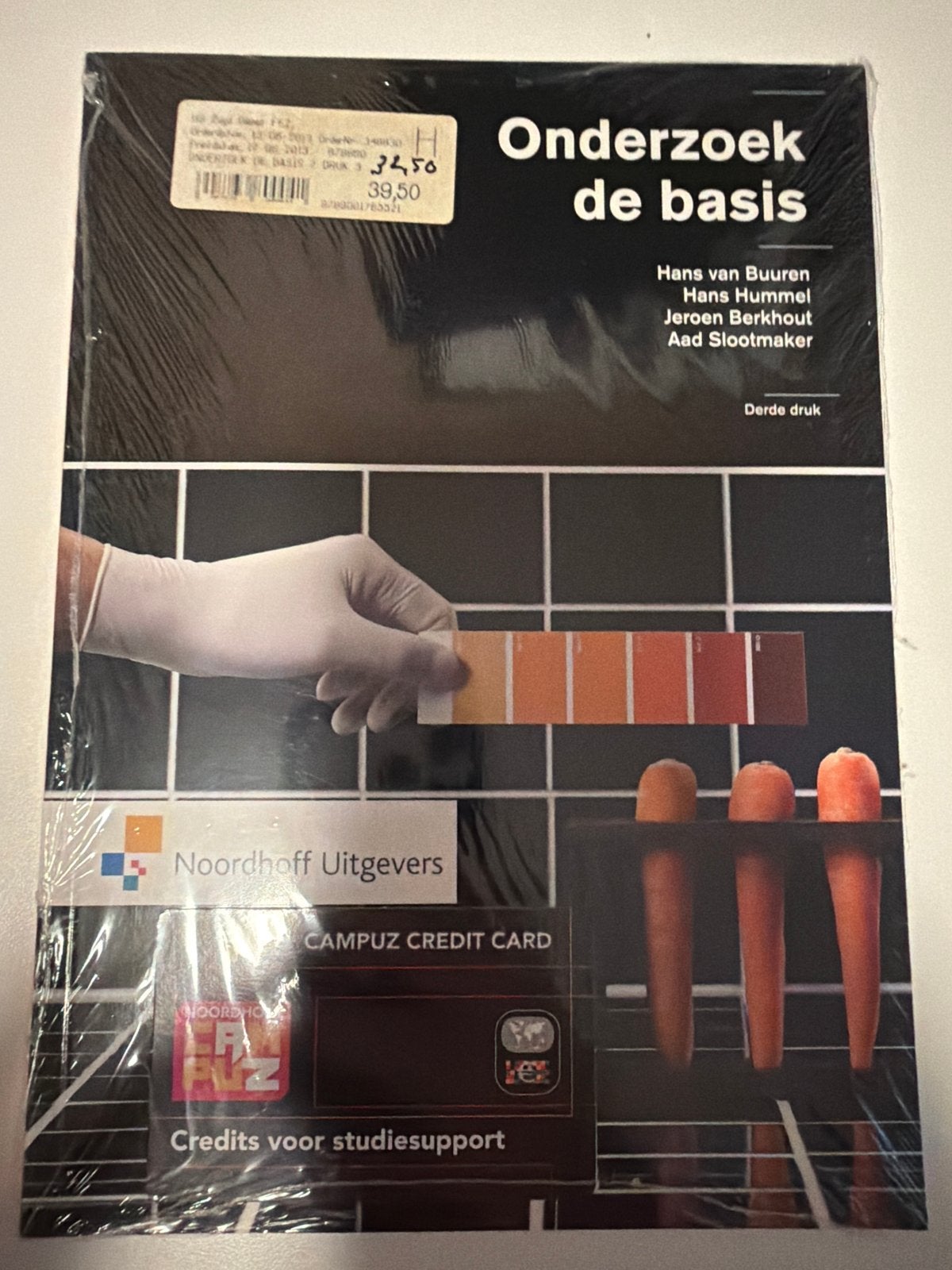 Onderzoek de basis - Hans van Buuren e.a. (Derde druk), Ophalen of Verzenden, Gamma, Nieuw, HBO