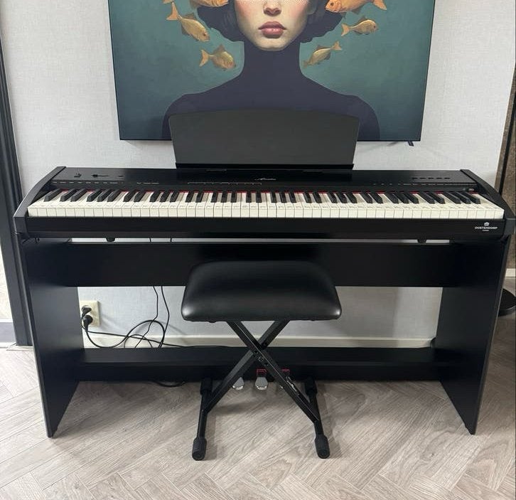 Amadeus STAGE 1 stagepiano, Ophalen, Zwart, Digitaal, Zo goed als nieuw