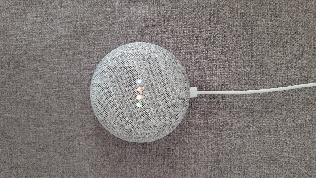 Google Nest Mini - Smart Speaker / Grijs, Audio, Tv en Foto, Luidsprekers, Slimme speaker, Google, Ophalen of Verzenden, Zo goed als nieuw