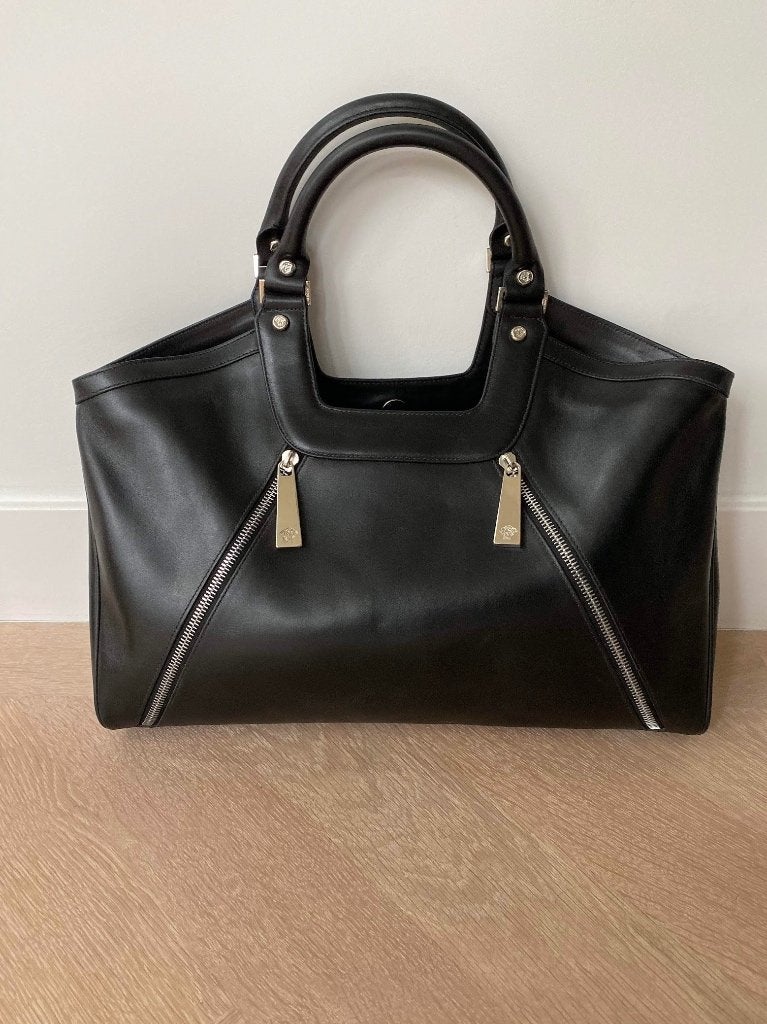 originele Versace tas, Sieraden, Tassen en Uiterlijk, Ophalen, Nieuw, Zwart, Handtas