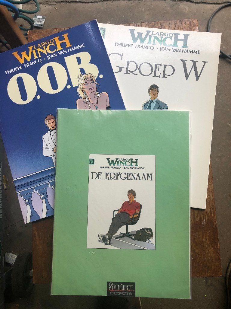 LOSSE VERKOOP ; Largo Winch ; div. delen , zie omschrijving, Meerdere stripboeken, Ophalen of Verzenden, Zo goed als nieuw, Jean Van Hamme, Philippe Francq