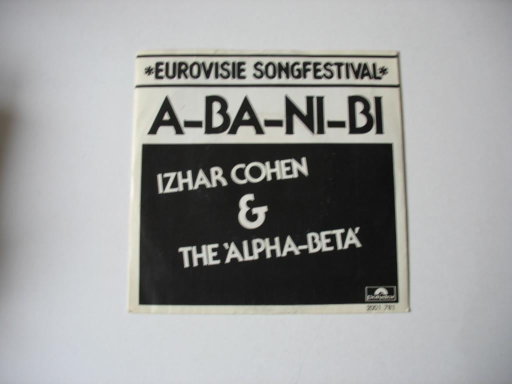 A-ba-ni-bi eurovisie songfestival, Ophalen of Verzenden, Zo goed als nieuw, Pop