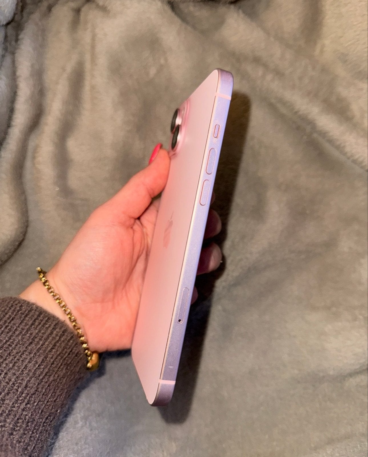 iPhone 15 Plus roze, Ophalen, 128 GB, Zo goed als nieuw, Zonder abonnement