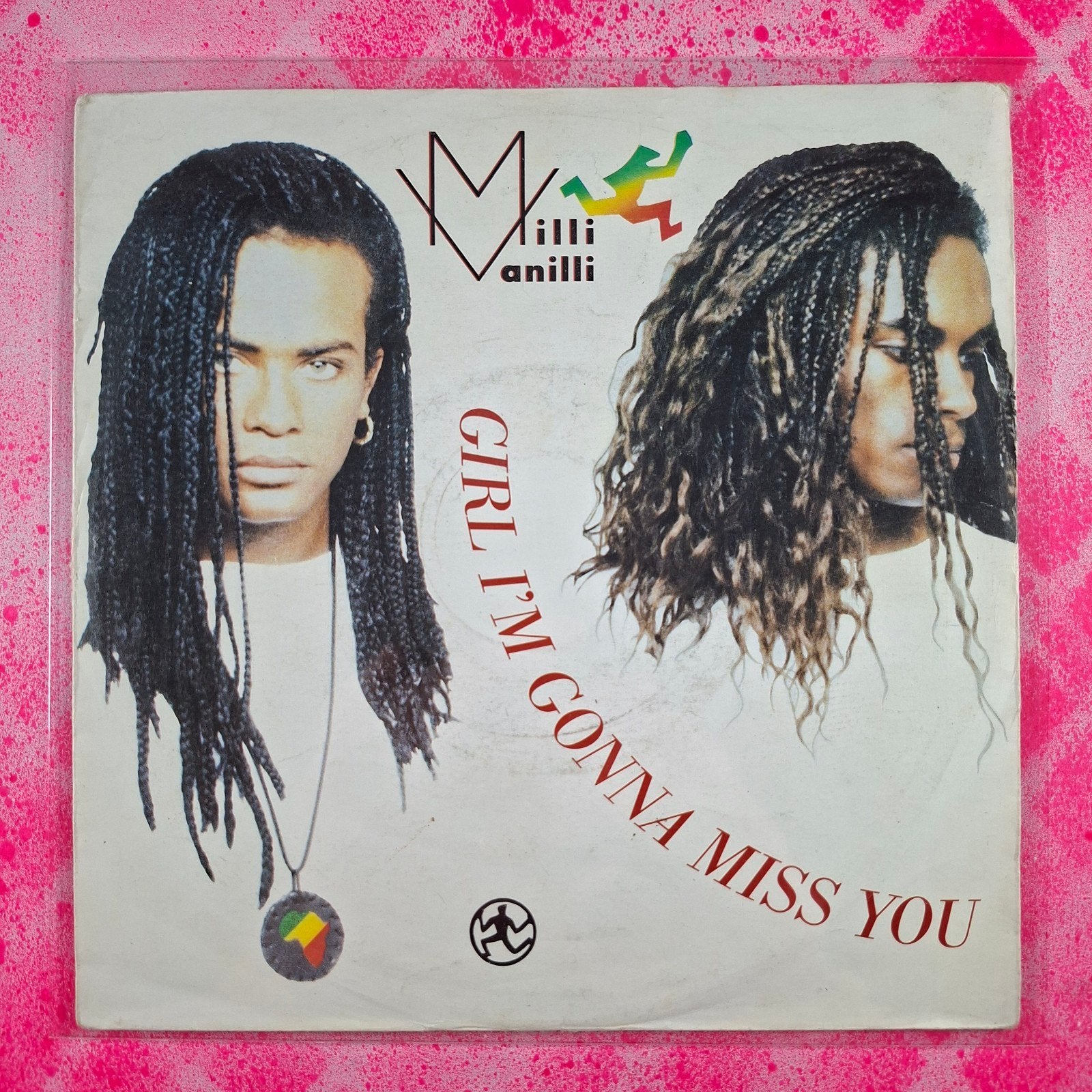 Milli Vanilli Girl im gonna miss you Single.          Star45, Gebruikt, 1990 - 1999, 7 inch, Single