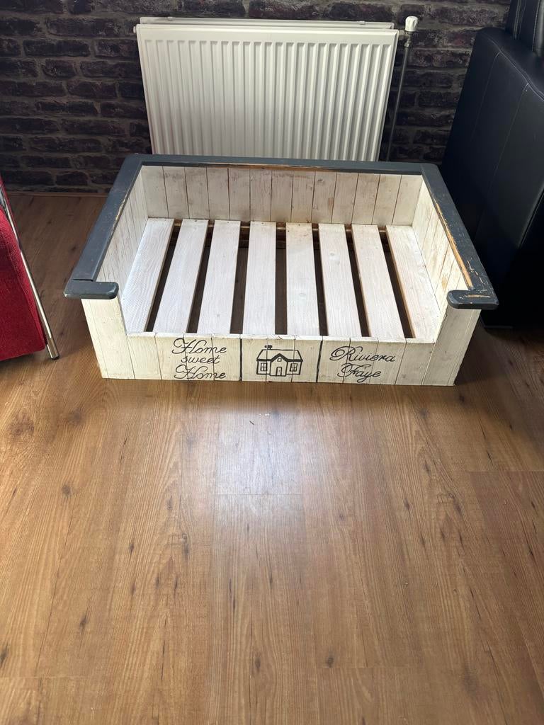 Hondemand van hout handgemaakt binnenmaat 65x90cm, Ophalen, Gebruikt, Overige