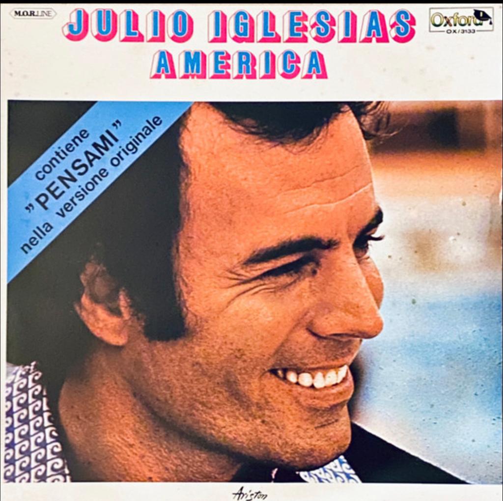 Puntgave LP Julio Iglesias America vinyl voor SPOTPRIJS!!!, Cd's en Dvd's, Vinyl | Pop, Ophalen of Verzenden, 1970 - 1979, Zo goed als nieuw