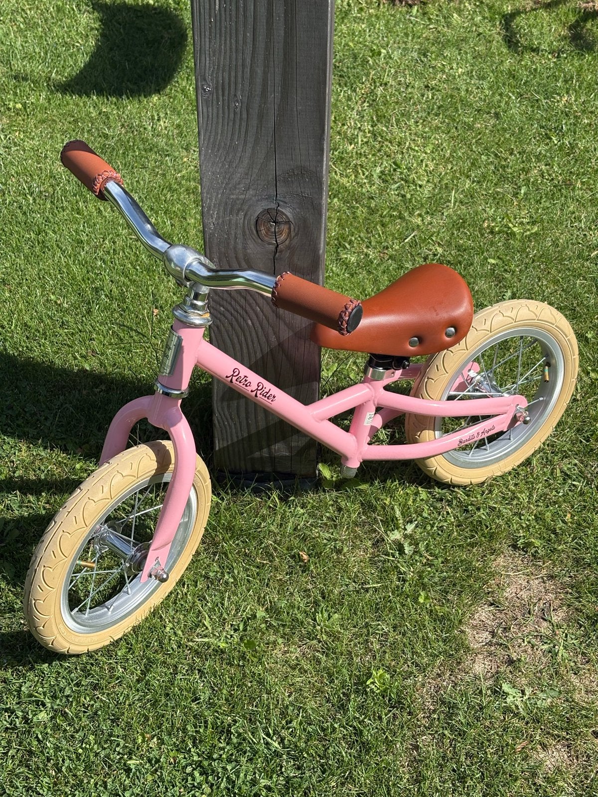Roze Retro Rider loopfiets - Zo goed als nieuw, Ophalen, Zo goed als nieuw, Loopfiets