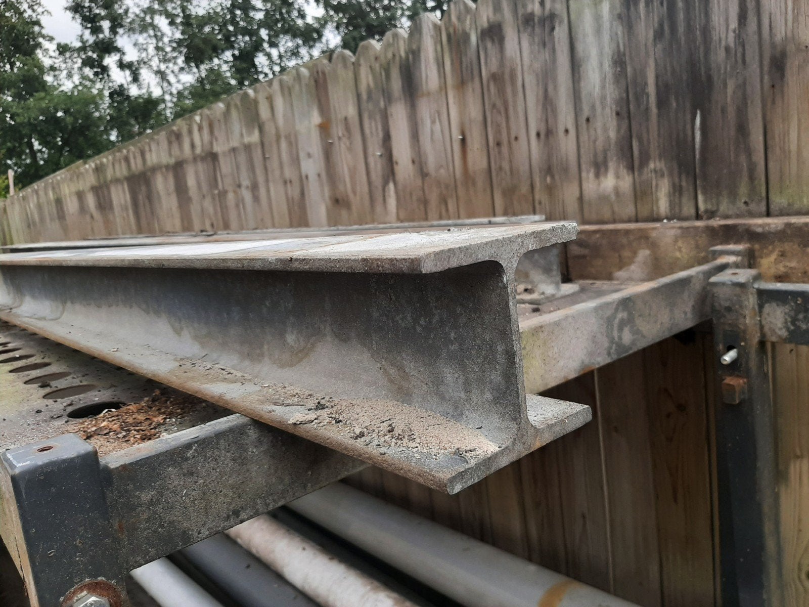 te koop stalen balk H profiel, Ophalen, Zo goed als nieuw, IJzer