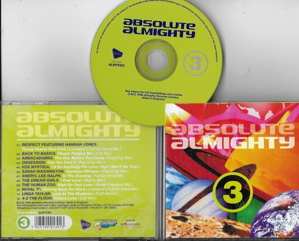 CD NR43: Absolute Almighty, Vol. 3, Ophalen of Verzenden