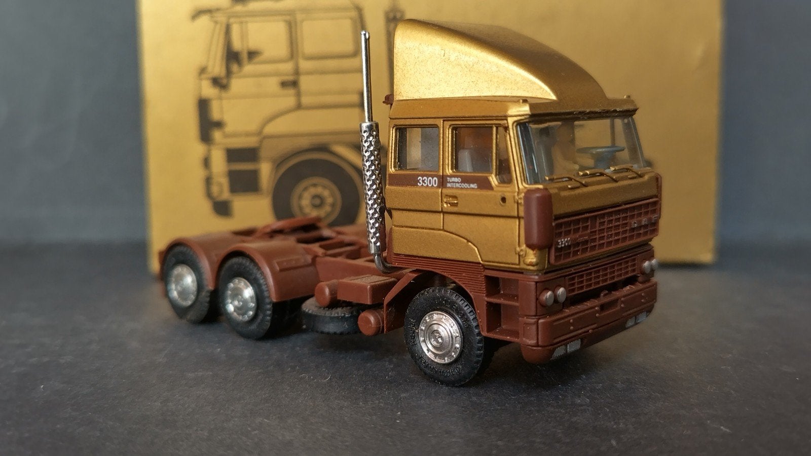 Daf 3300 Gold 1:87 Herpa Pol, Hobby en Vrije tijd, Verzenden, ., Zo goed als nieuw, Herpa