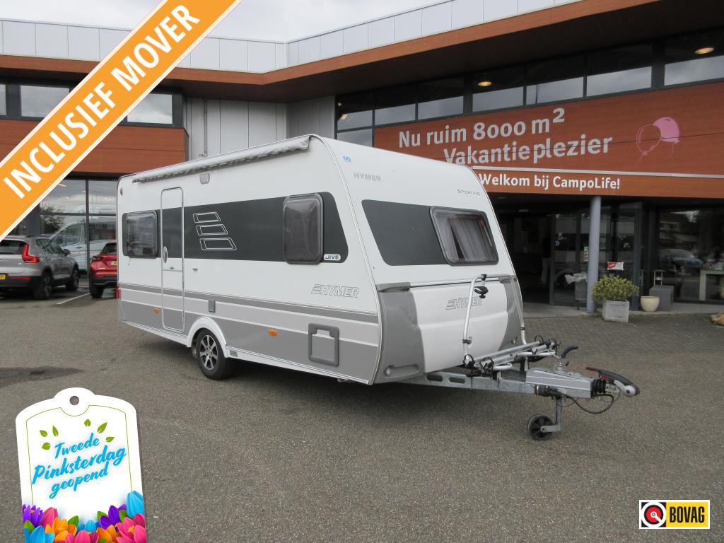 Eriba Sporting Jive 465 MOVER LUIFEL DEELTENT, Rondzit, Overige typen, Eriba, Schokbreker