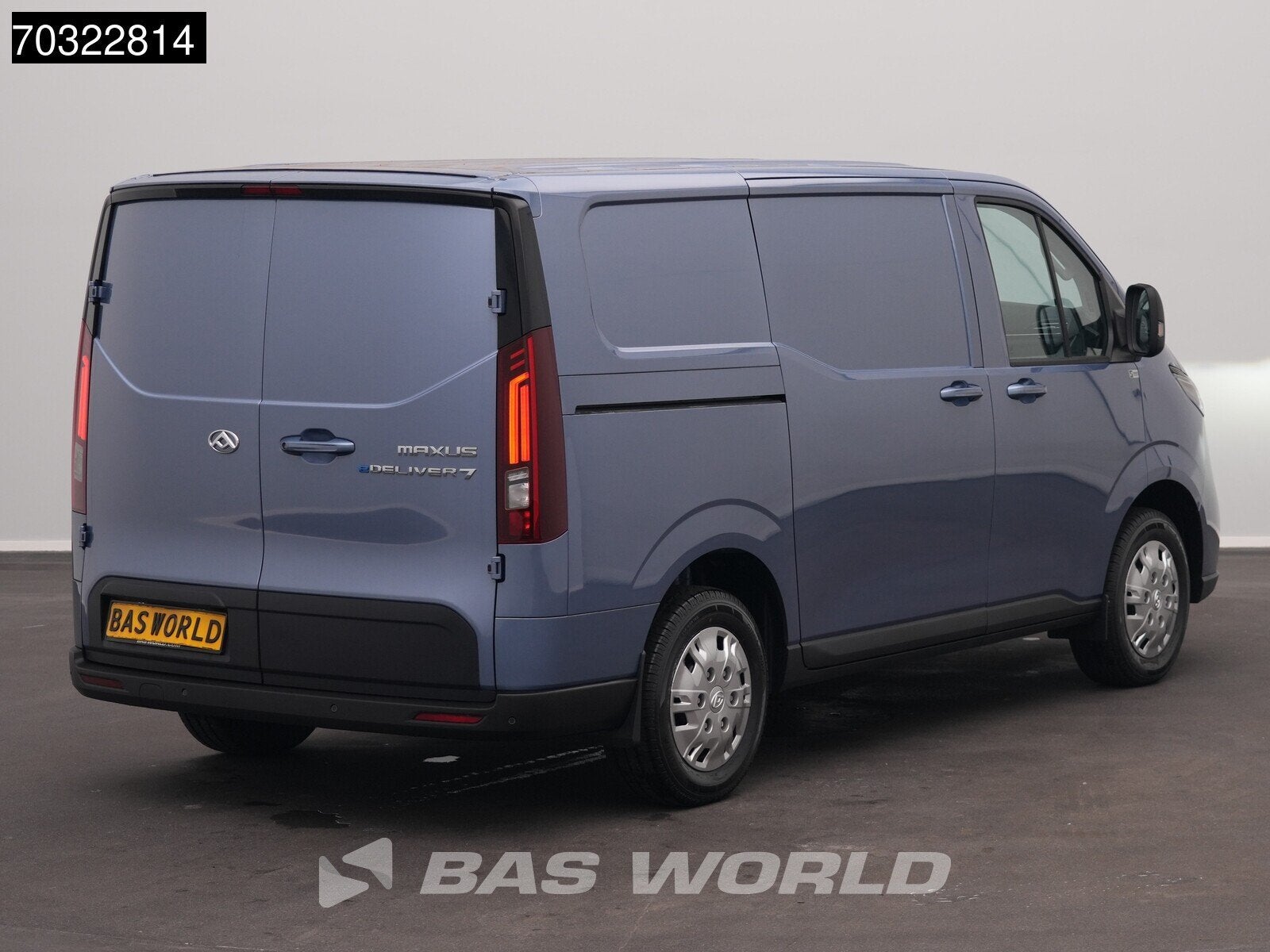 Maxus eDeliver 7 Elektrisch L1H1 450km WLTP Stad 77kWh 204PK, Automaat, Stof, 2375 kg, 750 kg