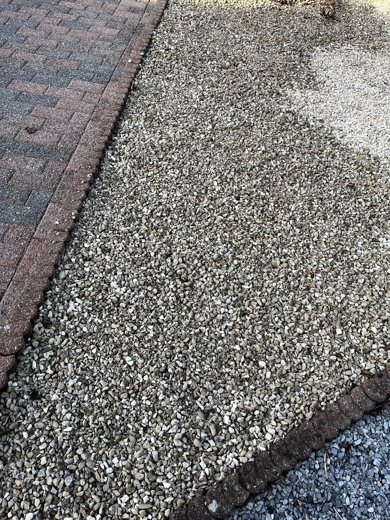 Gratis kiezel, Tuin en Terras, Ophalen, Gebruikt, Geel, Overige typen
