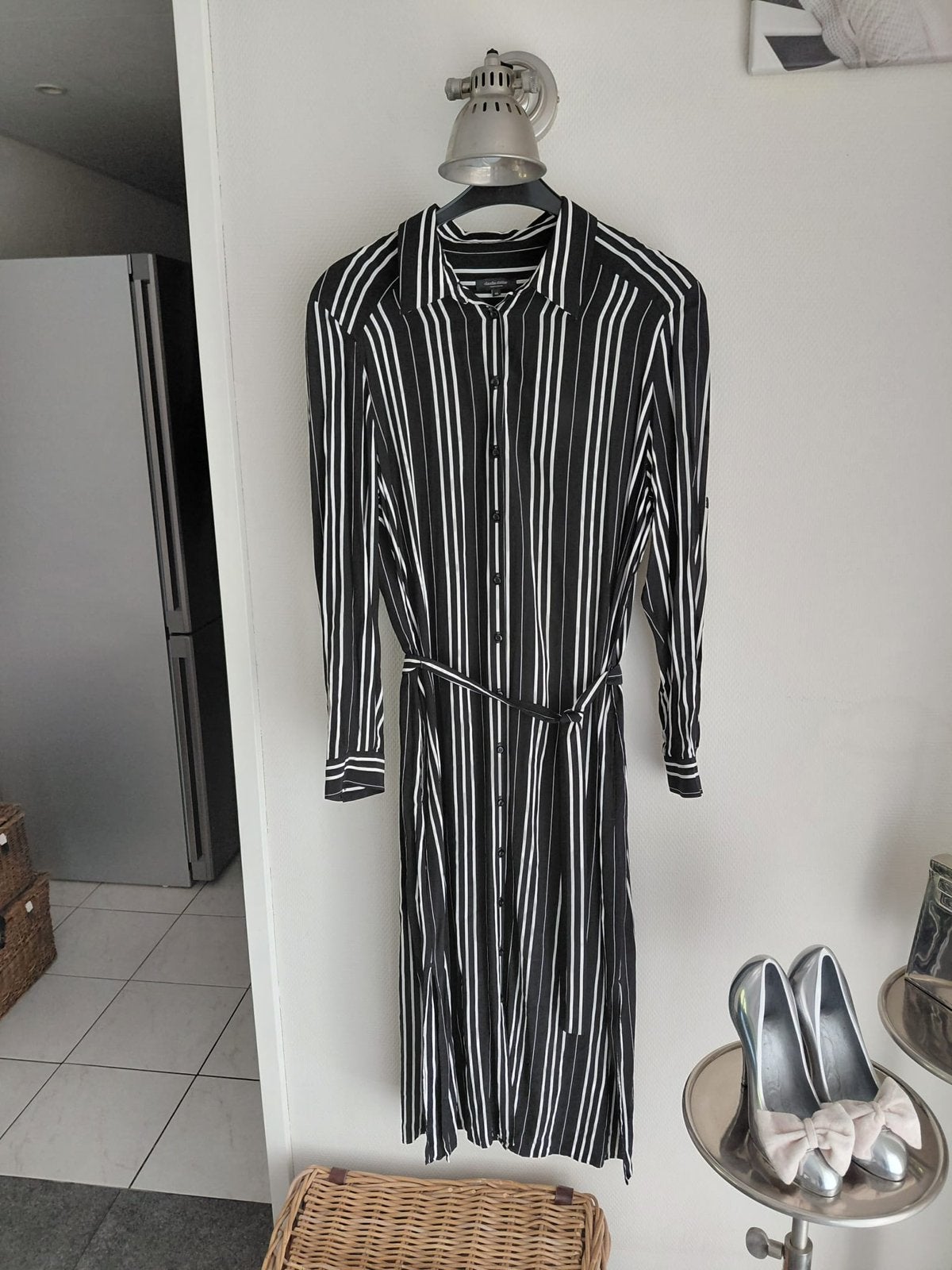 Claudia strater lange jurk maat 46 als nieuw, Ophalen of Verzenden, Zo goed als nieuw, Maat 46/48 (XL) of groter, Onder de knie