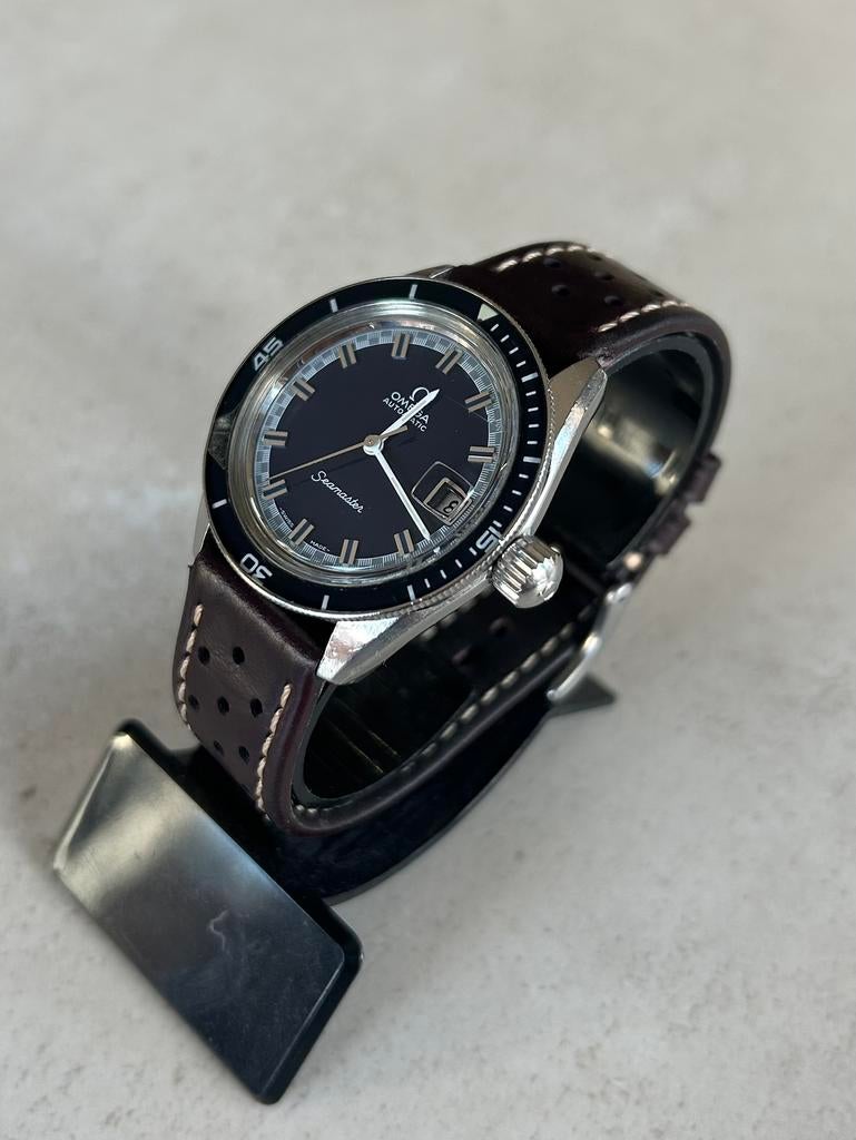 Omega Seamaster 166.062 vintage, Sieraden, Tassen en Uiterlijk, Horloges | Heren, Ophalen, Staal, Polshorloge, Omega