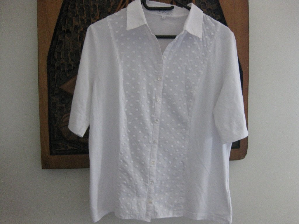 blouse van ERFO wit maat 42, Maat 38/40 (M), Verzenden, Wit, Erfo