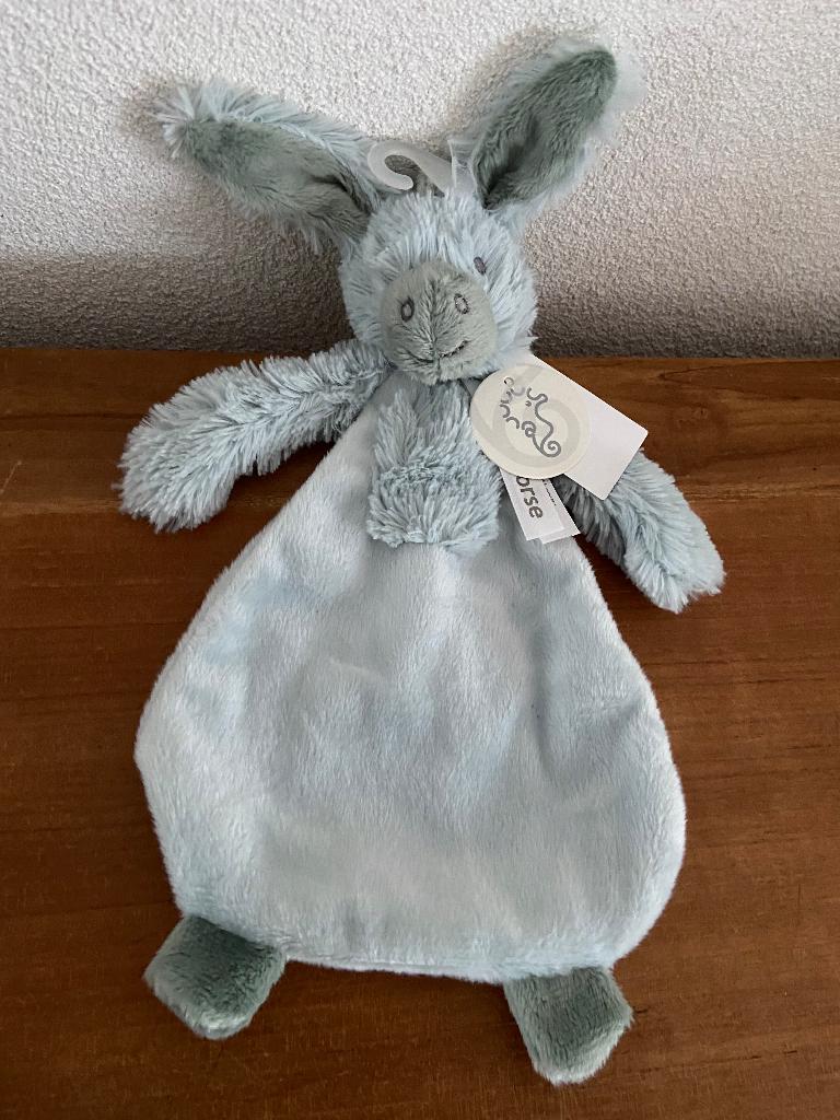K1015 happy horse doekje ezel donkey Diego, Ophalen of Verzenden, Nieuw, Overige typen
