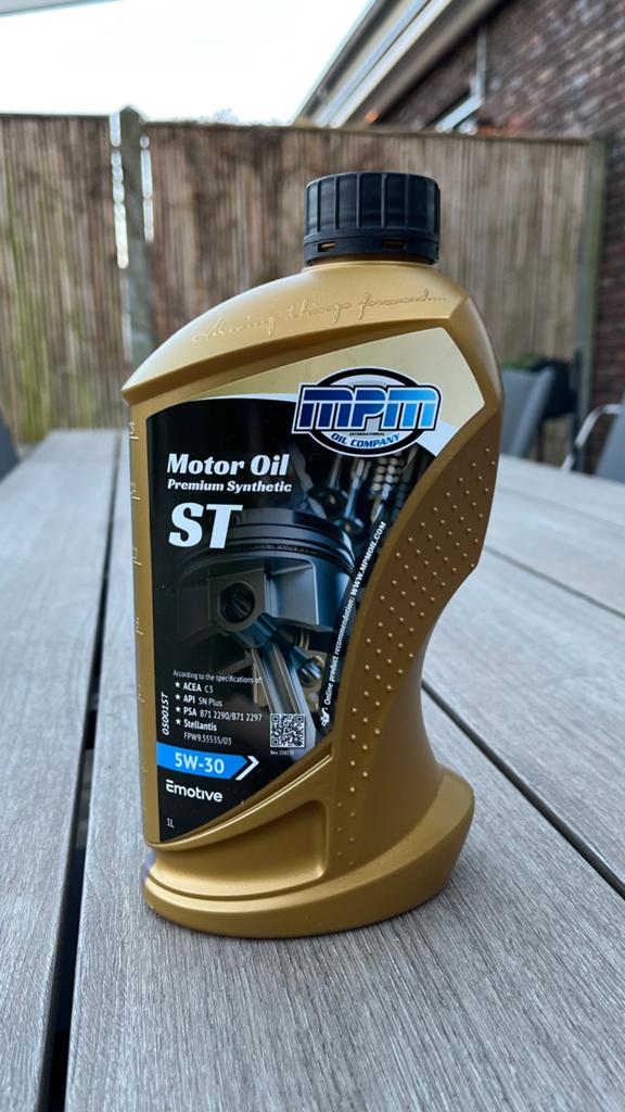MPM Motorolie Premium Synthetisch ST 5W-30 Emotive 1L, Ophalen, Nieuw, Peugeot