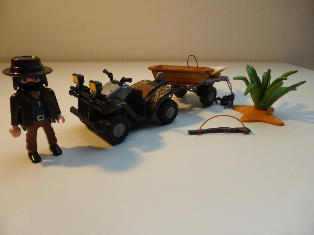 Playmobil 4834 Safari Quad, Ophalen of Verzenden, Zo goed als nieuw