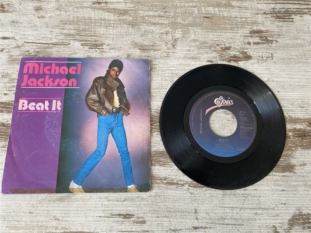 Michael Jackson - beat it / get on the floor singles [1282]