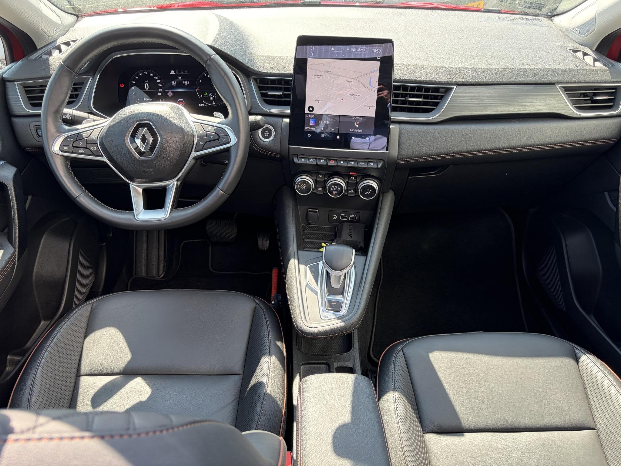 Renault Captur 1.3 mild hybrid 160 iconic / Lederen bekledin, Auto's, Renault, Gebruikt, Euro 6, 4 cilinders, Bedrijf