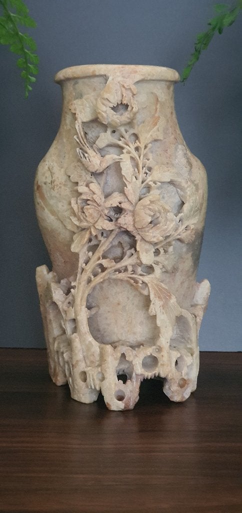 Prachtige penseelhouder/vaasje/decoratie object, antiek!, Antiek en Kunst, Verzenden