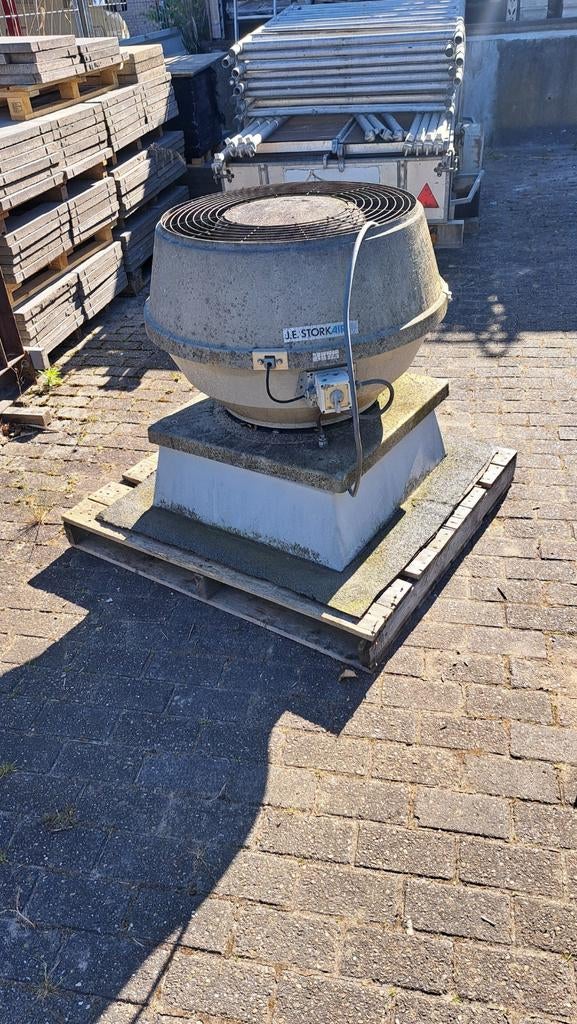 Dakventilatoren stork, Doe-het-zelf en Verbouw, Ventilatie en Afzuiging, Ophalen, Ventilator en Afzuiger