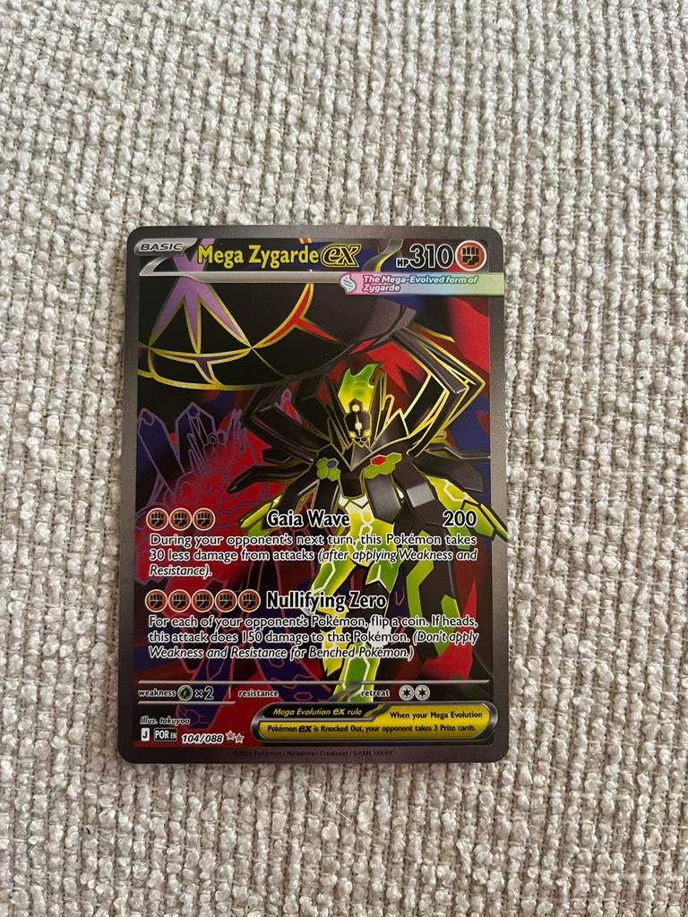 Mega Zygarde pokemon, Ophalen of Verzenden, Zo goed als nieuw