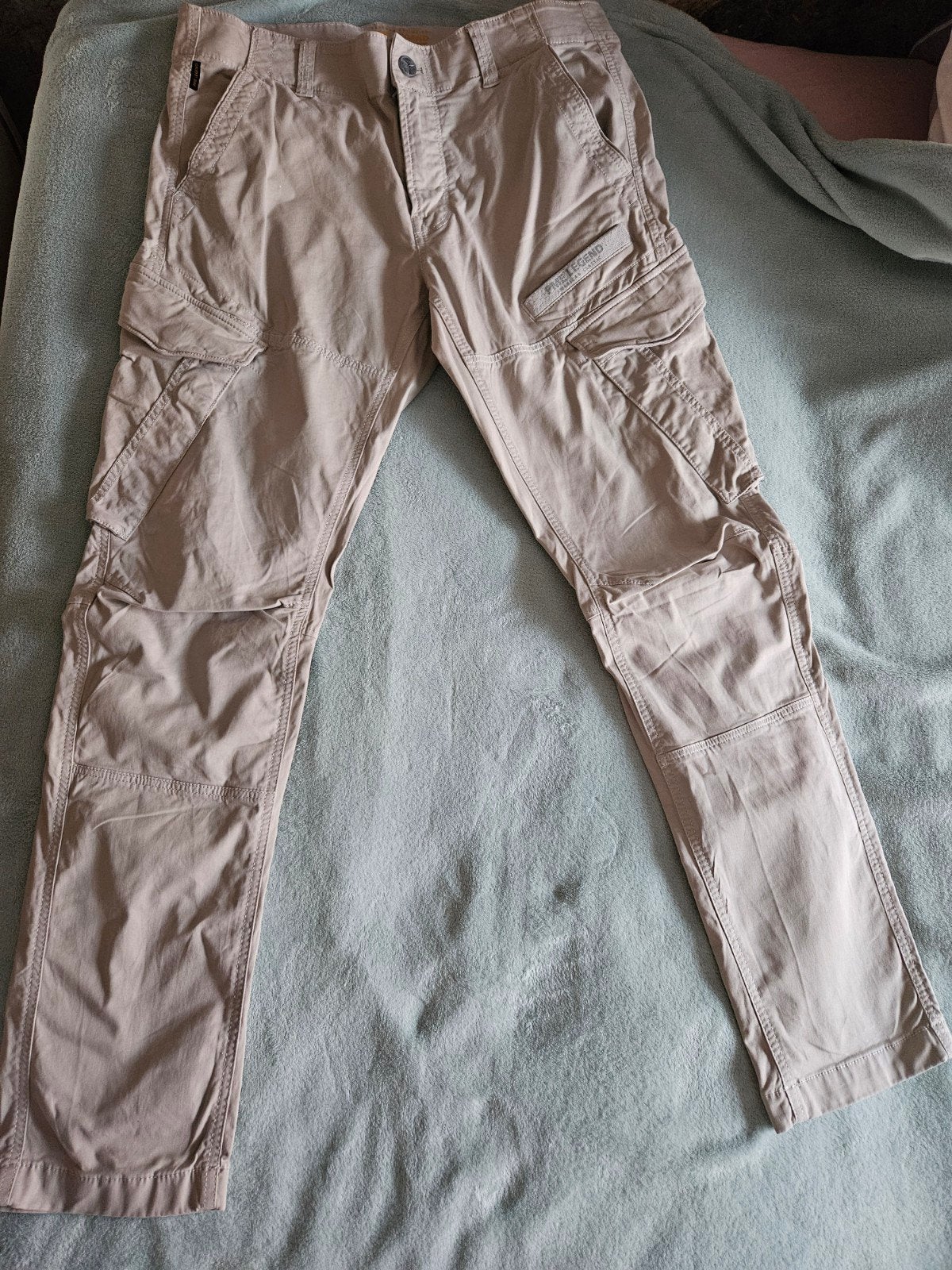 PME Legend Cargo Broek - Zo goed als nieuw, Kleding | Heren, Beige, Overige maten, Ophalen of Verzenden, Zo goed als nieuw