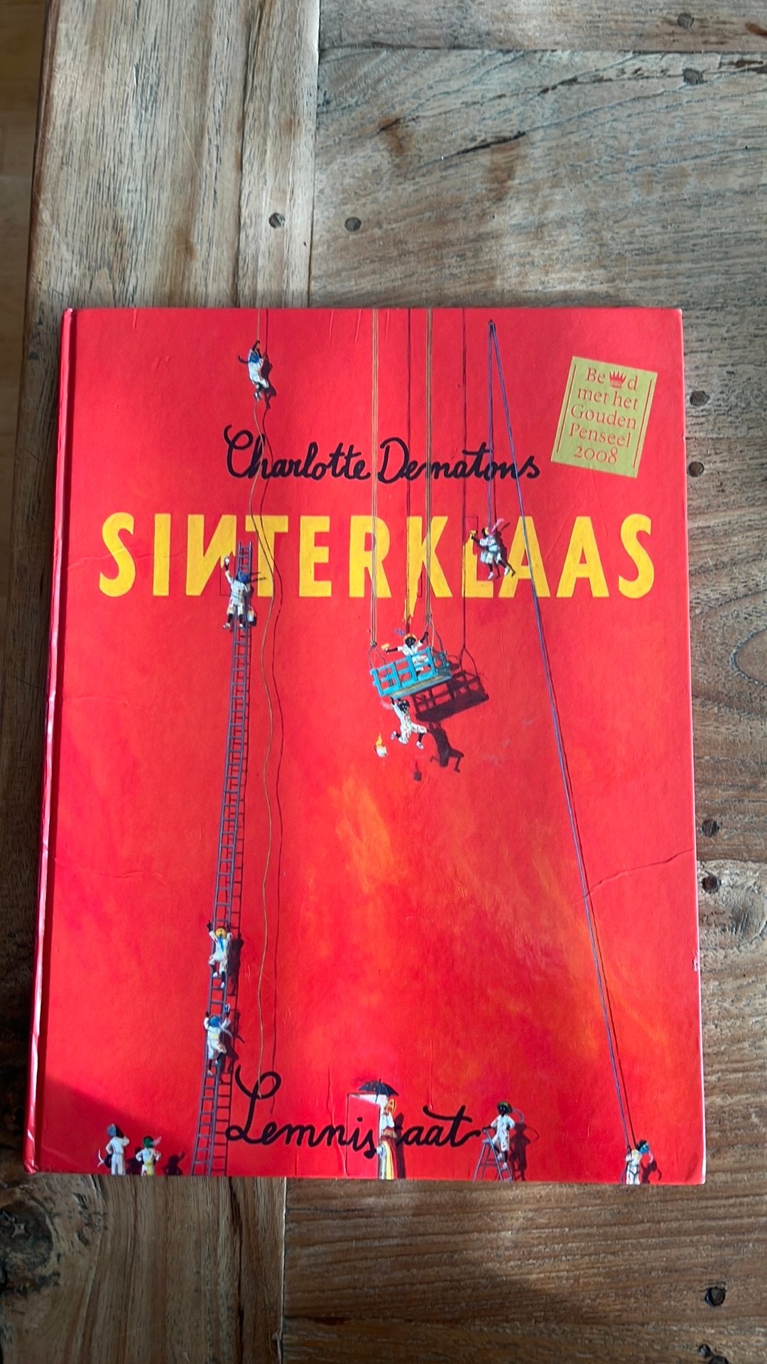Sinterklaas boek Charlotte Dematons 2008, Boeken, Ophalen of Verzenden, Gelezen, Prentenboek