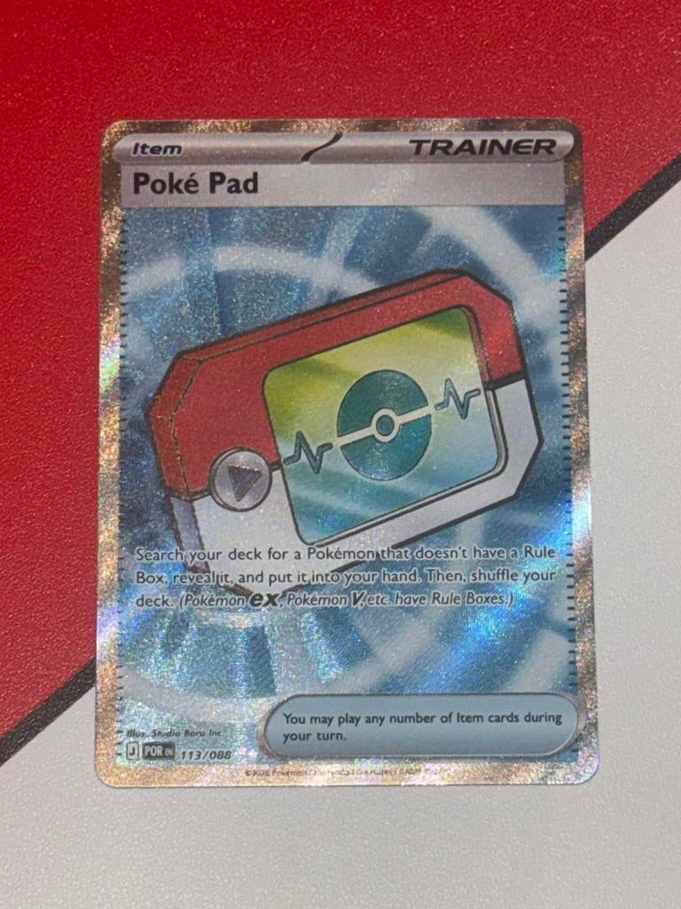 Poke pad POR 113 | Pokemon perfect order, Ophalen of Verzenden, Zo goed als nieuw, Losse kaart