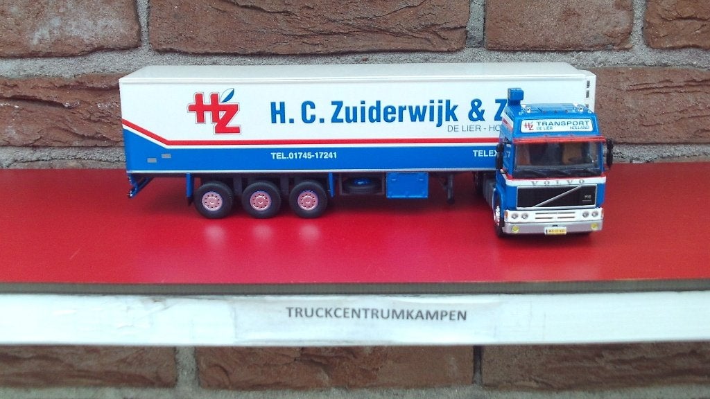 Tekno  Volvo  F12  van  HZ  Logistics., Ophalen of Verzenden, Nieuw, Bus of Vrachtwagen, Tekno