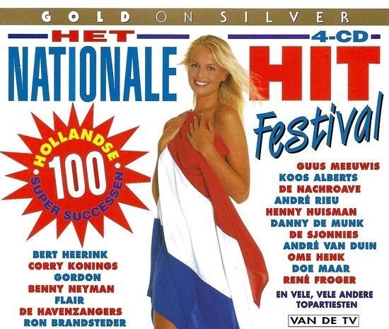 Various – Het Nationale Hit Festival 4XCD, Verzenden, Zo goed als nieuw, Pop, Album