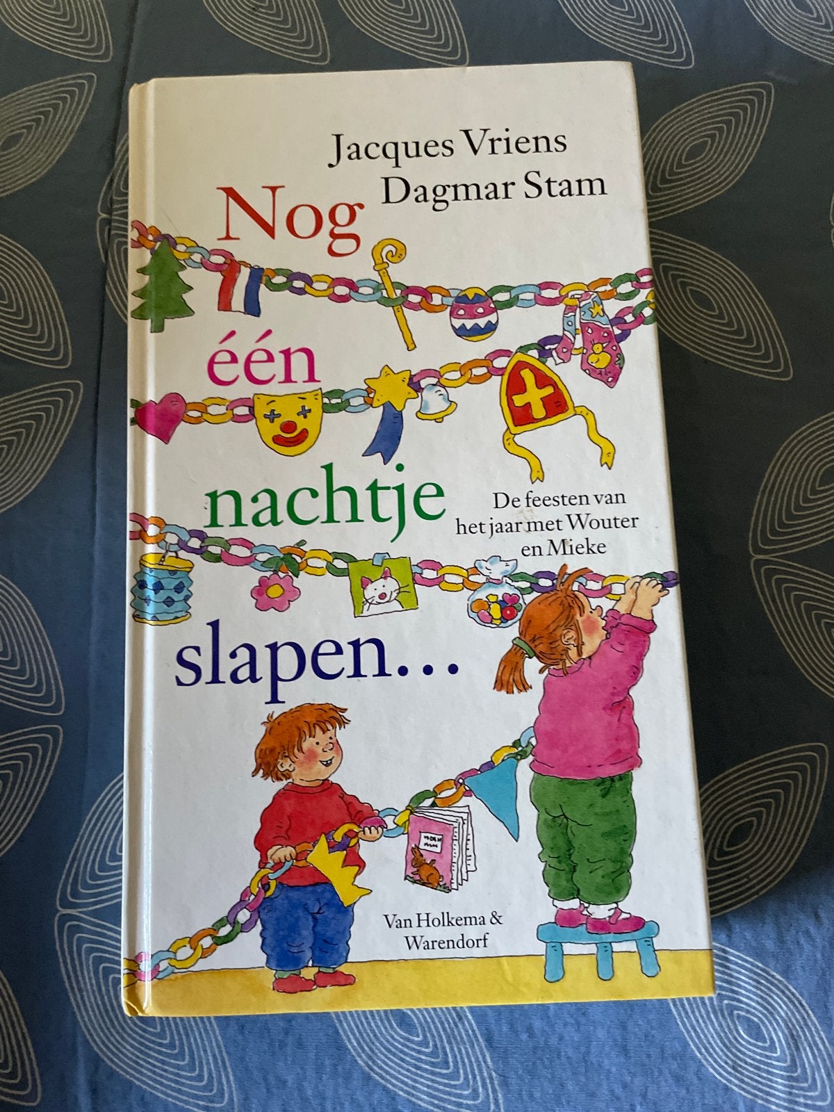 Nog één nachtje slapen... - Jacques Vriens Dagmar Stam, Boeken, Ophalen of Verzenden, Zo goed als nieuw, Fictie algemeen