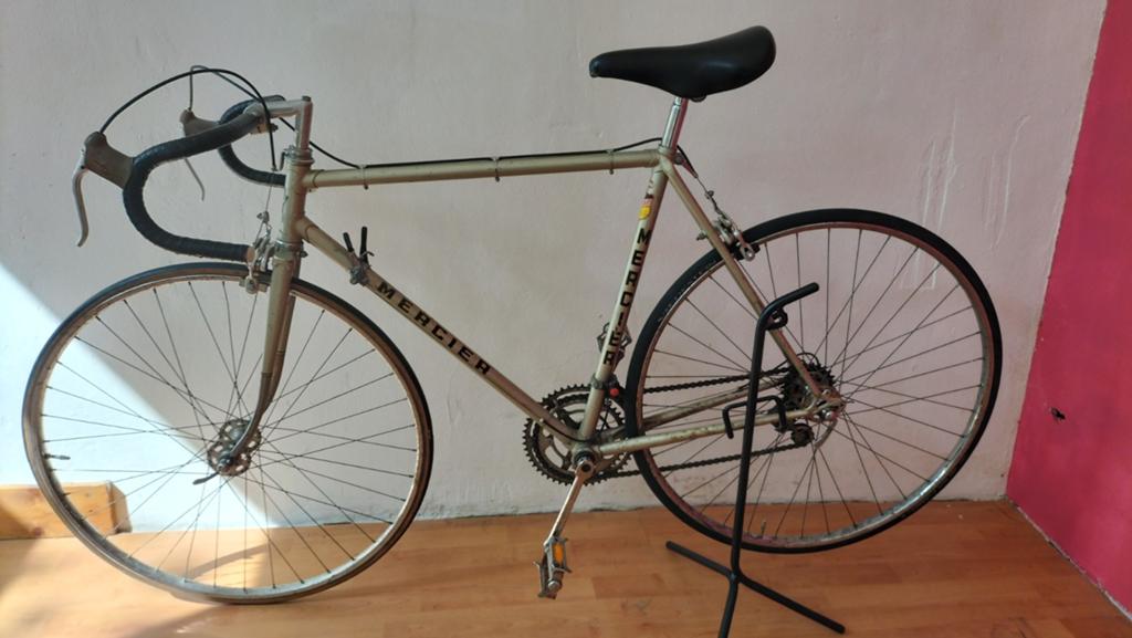 Mercier racefiets 55,5 cm, Minder dan 10 versnellingen, Gebruikt, Staal, 53 tot 57 cm
