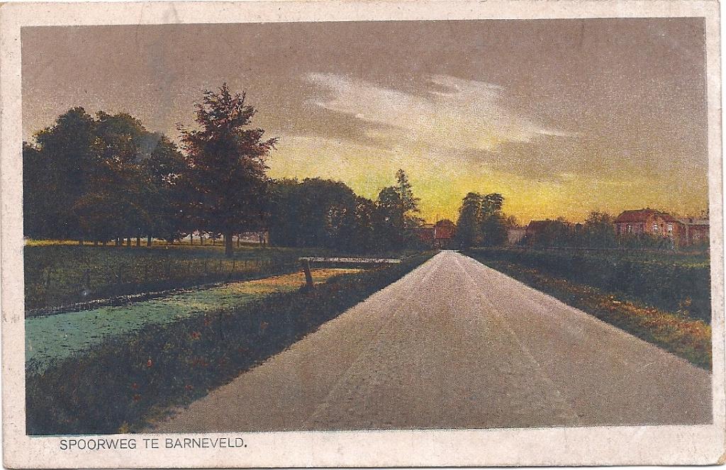 Barneveld Spoorweg 1945, Verzenden, 1940 tot 1960, Gelopen, Gelderland