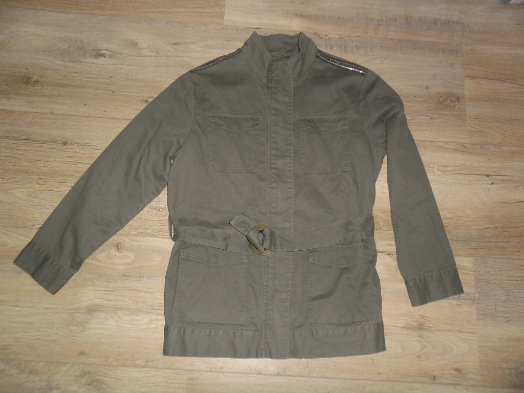 Saint Tropez Groene Zomerjas Met Rits en Knopen Maat L NIEUW, Maat 42/44 (L), Nieuw, Ophalen of Verzenden, Saint Tropez