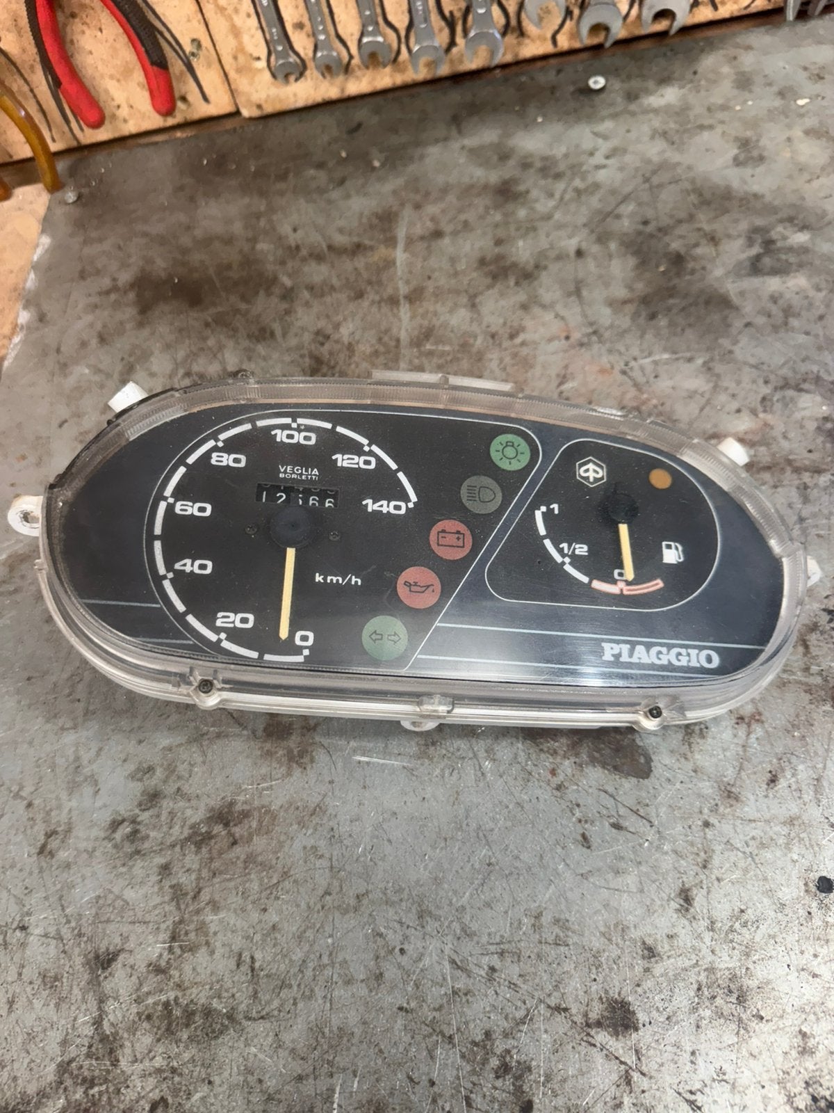 Piaggio skr teller 125cc 180cc, Ophalen of Verzenden