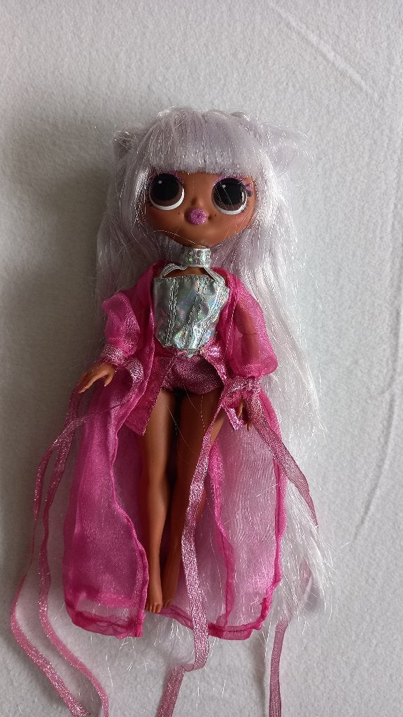 Lol surprise omg kitty k, Ophalen of Verzenden, Gebruikt, Barbie