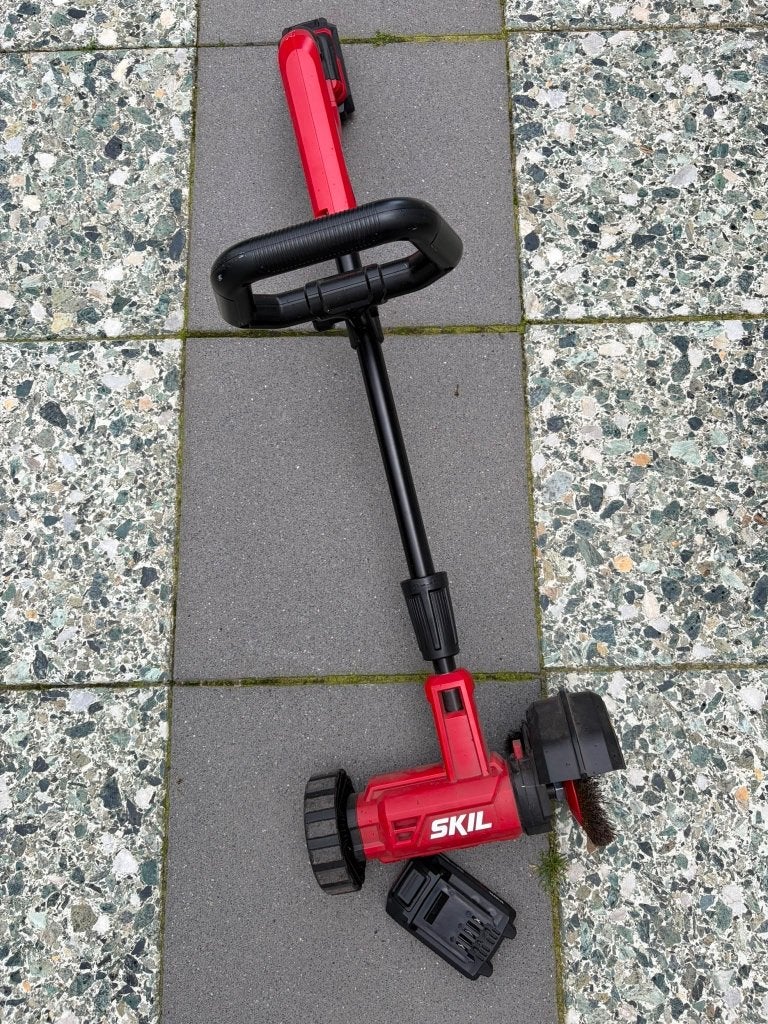 Onkruidborstel op accu SKIL, Tuin en Terras, Ophalen, Gebruikt, Overige soorten, Skil